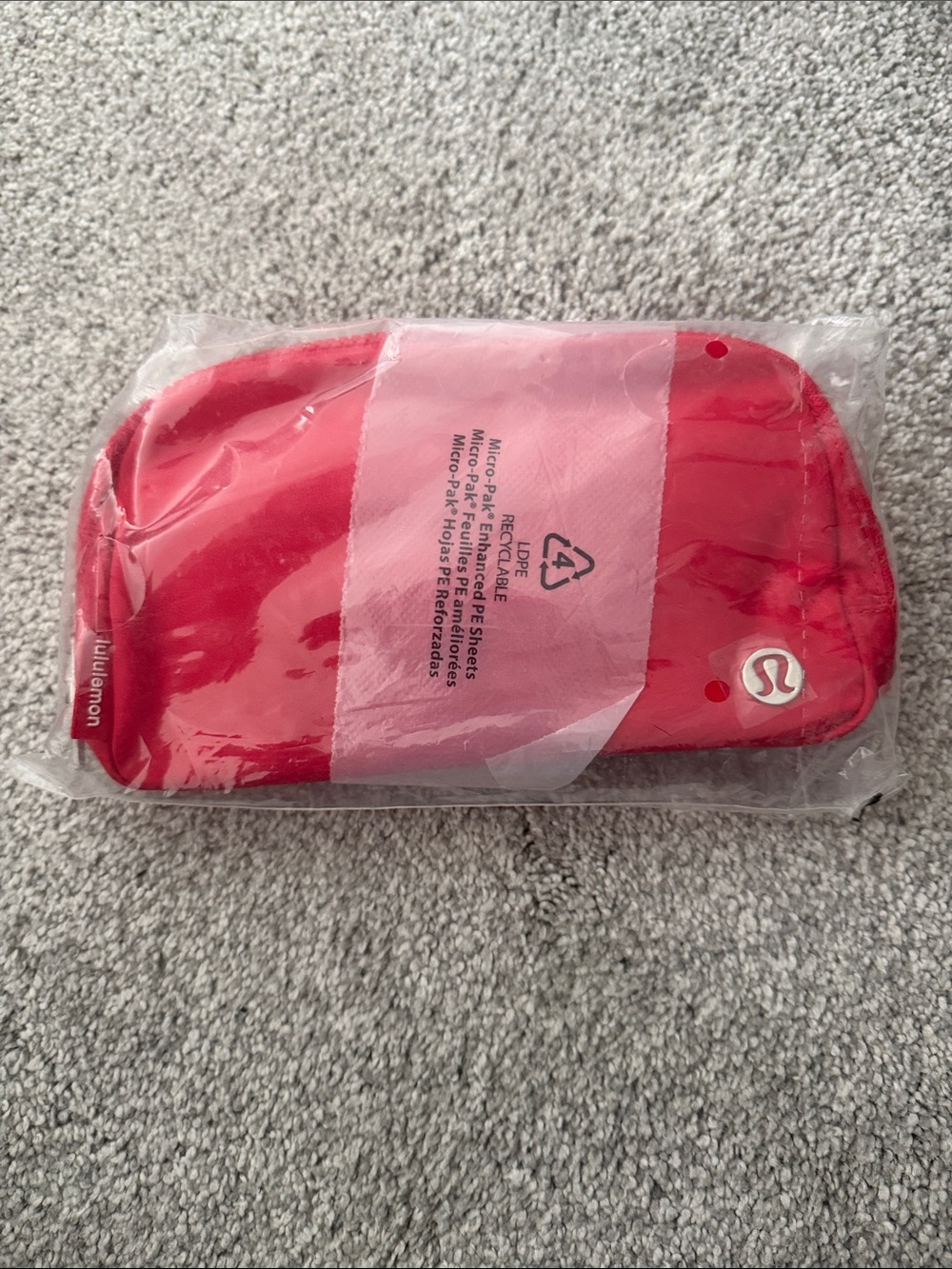 lululemon athletica Red Small Pouch